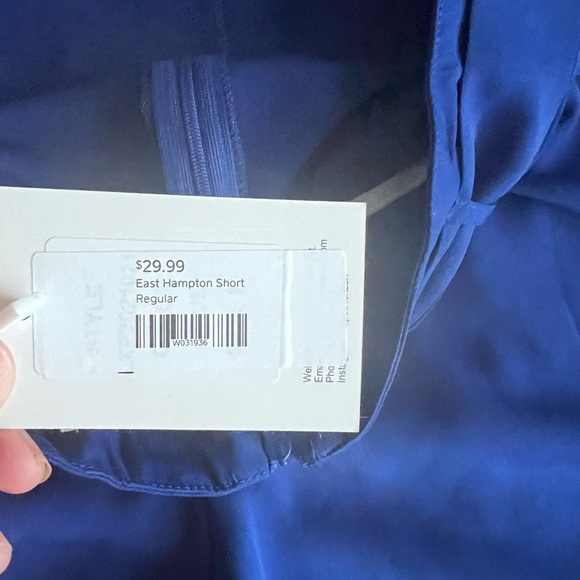 Blue East Hampton Shorts by Hope Horizon - Picture 7 of 9